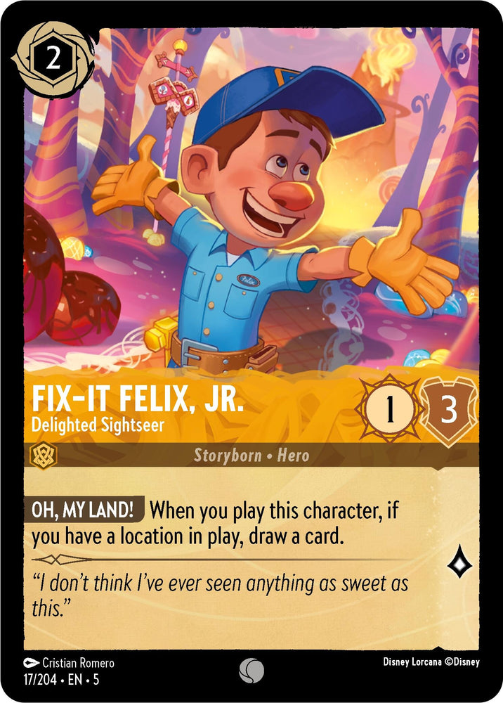 Image for Fix-It Felix, Jr. (17/204) [Shimmering Skies]