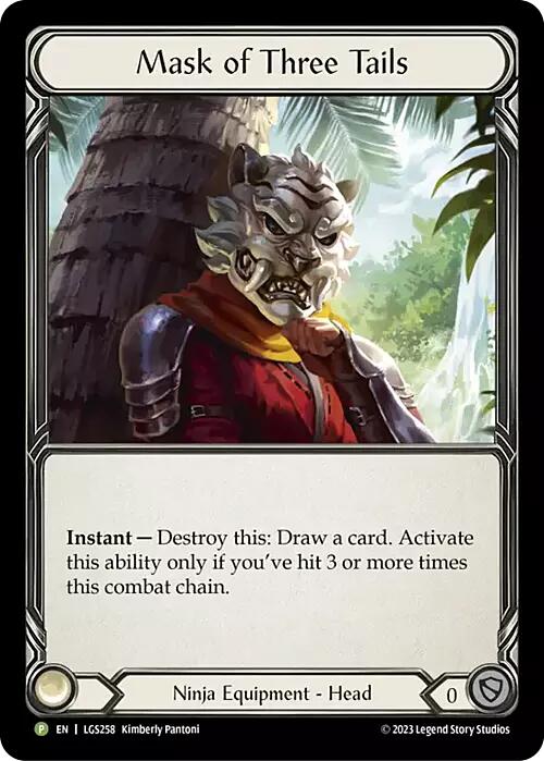 Mask of Three Tails [LGS258] (Promo) Cold Foil