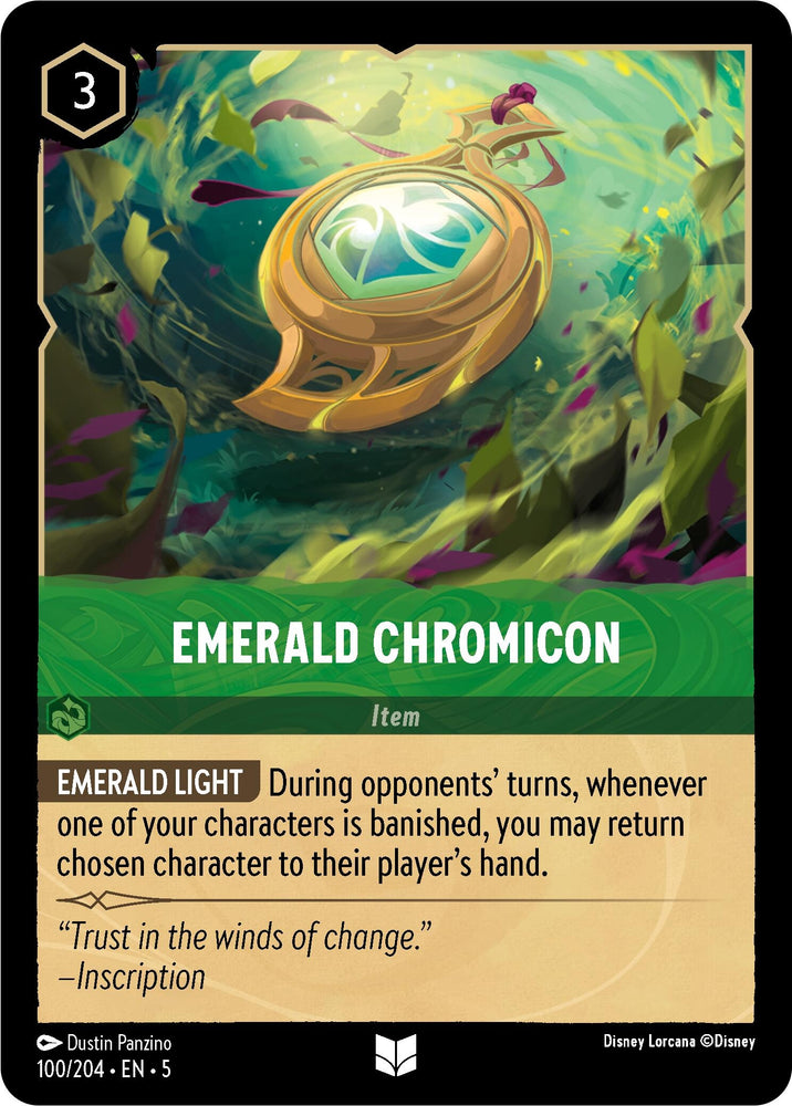 Image for Emerald Chromicon (100/204) [Shimmering Skies]