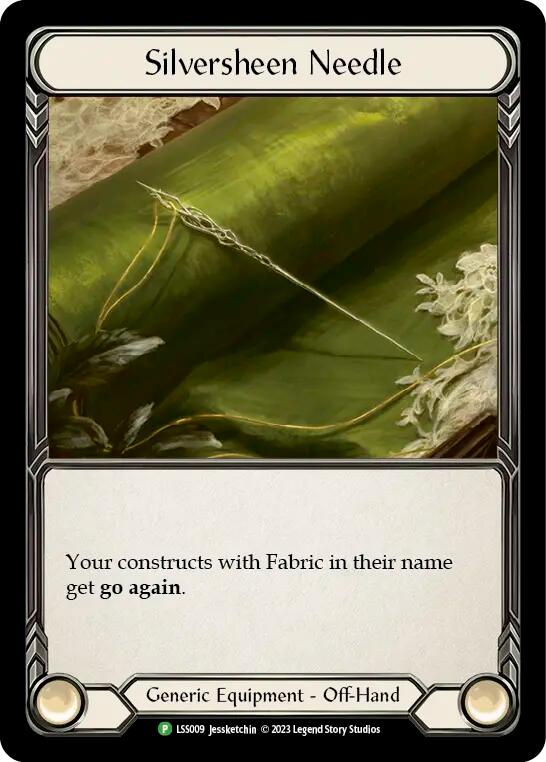 Silversheen Needle [LSS009] (Promo) Cold Foil