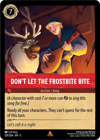 Image for Don't Let the Frostbite Bite (129/204) [Shimmering Skies]