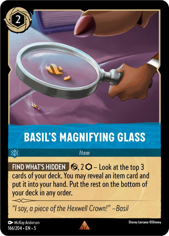 Image for Basil's Magnifying Glass (166/204) [Shimmering Skies]