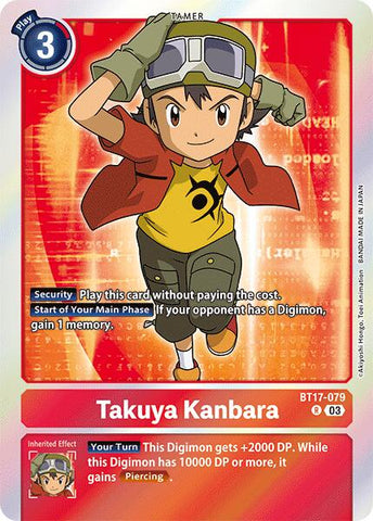 Takuya Kanbara [BT17-079] [Secret Crisis]