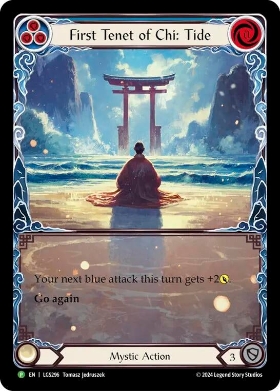 First Tenet of Chi: Tide [LGS296] (Promo) Rainbow Foil