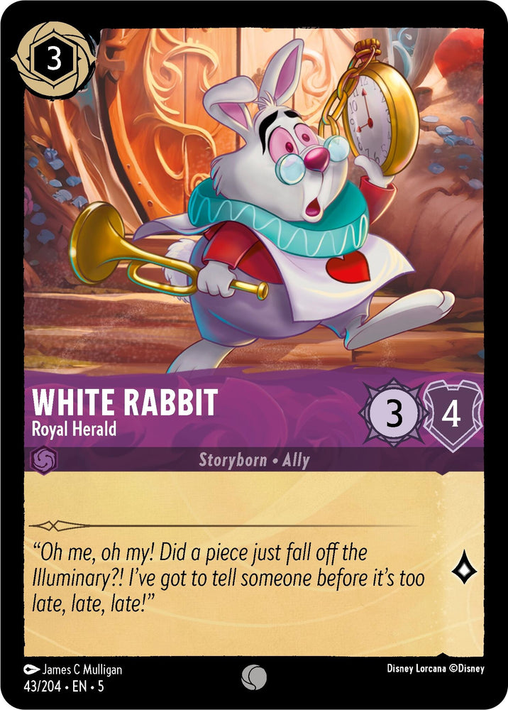 Image for White Rabbit (43/204) [Shimmering Skies]