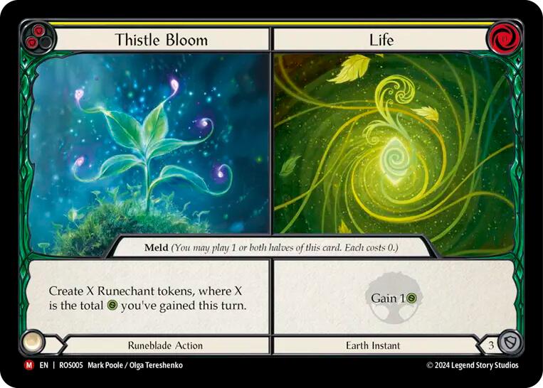 Thistle Bloom // Life (Rainbow Foil) (ROS005) [Rosetta]