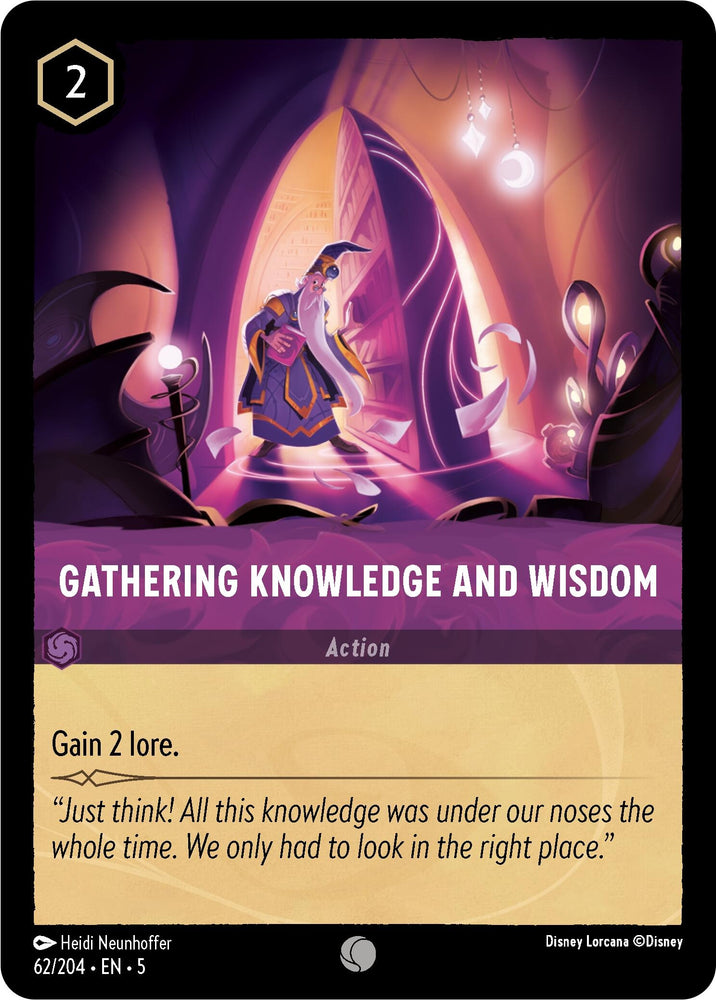 Image for Gathering Knowledge and Wisdom (62/204) [Shimmering Skies]