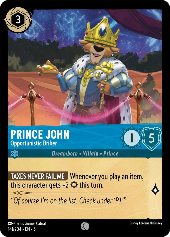 Image for Prince John (141/204) [Shimmering Skies]