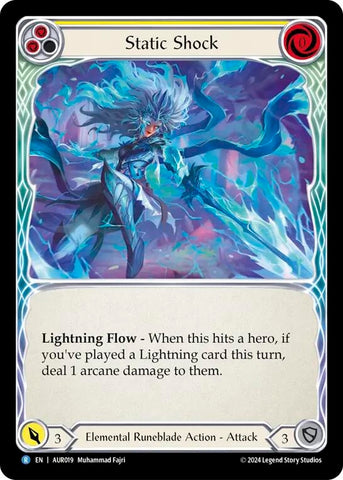 Static Shock (Yellow) [AUR019] [1st Strike]