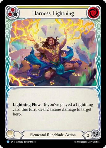 Harness Lightning (Yellow) [AUR020] [1st Strike]