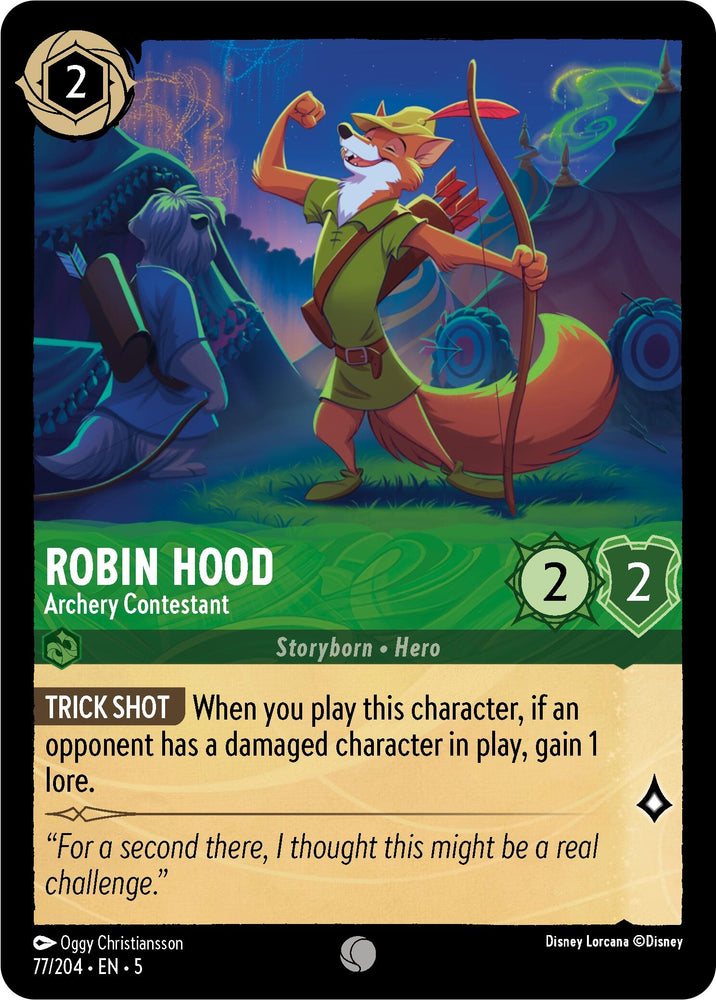 Image for Robin Hood (77/204) [Shimmering Skies]