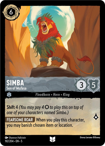 Image for Simba (192/204) [Shimmering Skies]