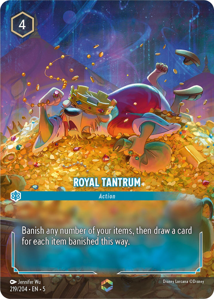Image for Royal Tantrum (Enchanted) (219/204) [Shimmering Skies]