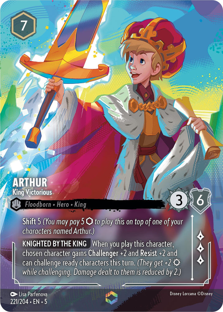 Image for Arthur (221/204) [Shimmering Skies]