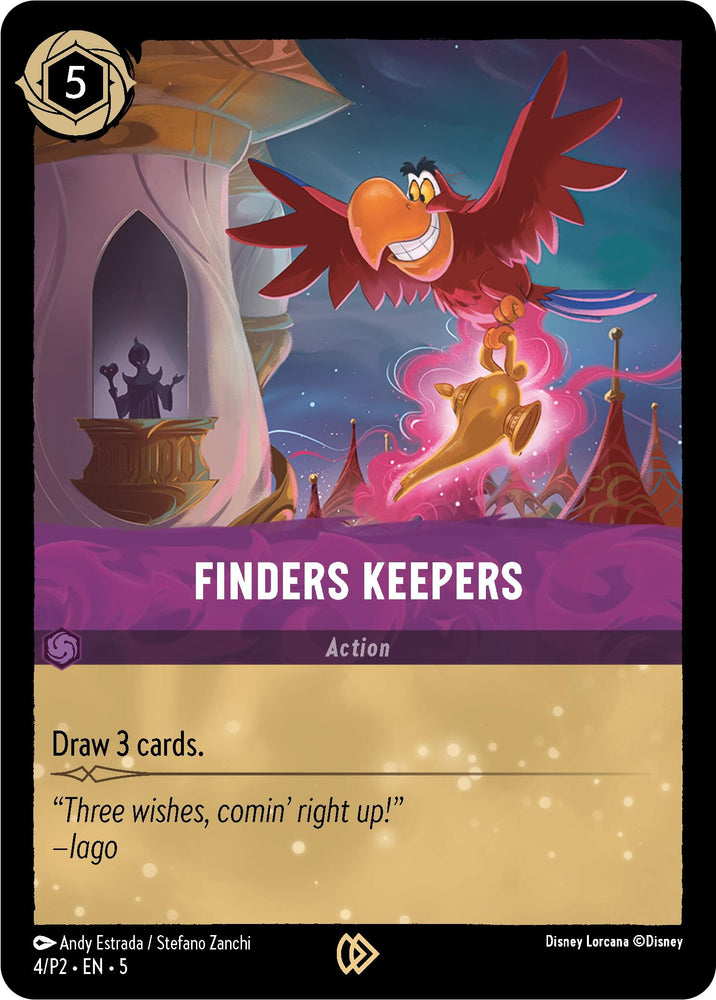 Image for Finders Keepers (4) [Disney Lorcana Promo Cards]