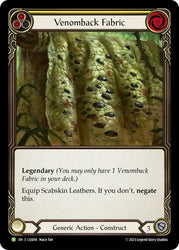 Venomback Fabric [LSS018] (Promo) Cold Foil