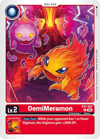 DemiMeramon [EX7-001] [Digimon LIBERATOR]