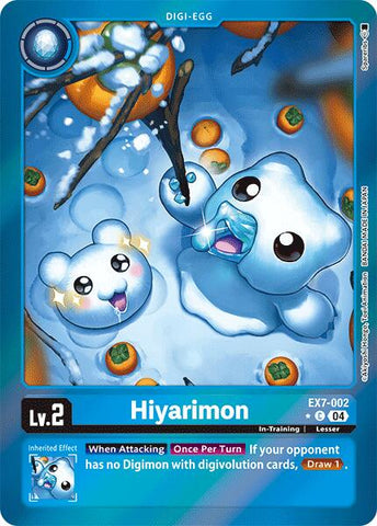 Hiyarimon [EX7-002] (Foil) [Digimon LIBERATOR]