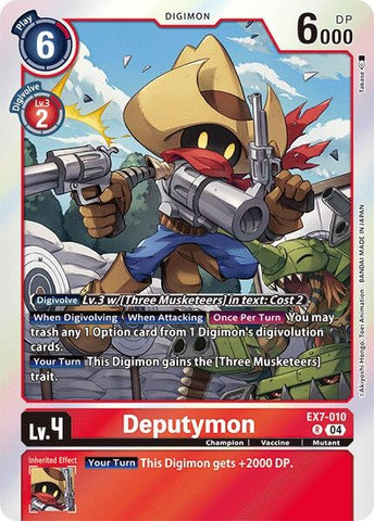 Deputymon [EX7-010] [Digimon LIBERATOR]
