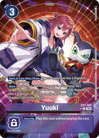 Yuuki [EX7-065] (Alternate Art) [Digimon LIBERATOR]