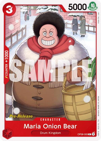 Maria Onion Bear (OP08-009) [Two Legends Pre-Release Cards]