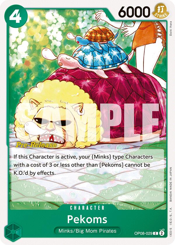 Pekoms (OP08-029) [Two Legends Pre-Release Cards]