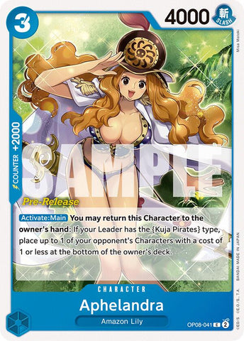 Aphelandra (OP08-041) [Two Legends Pre-Release Cards]