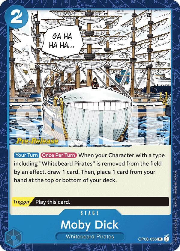 Moby Dick (OP08-056) [Two Legends Pre-Release Cards]