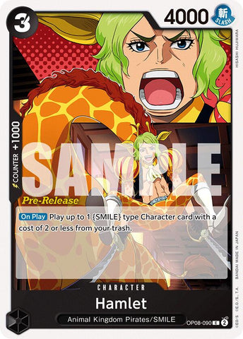 Hamlet (OP08-090) [Two Legends Pre-Release Cards]