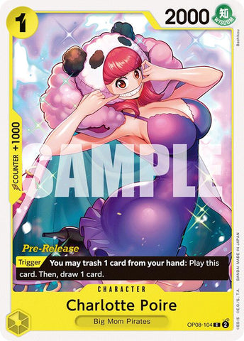 Charlotte Poire (OP08-104) [Two Legends Pre-Release Cards]