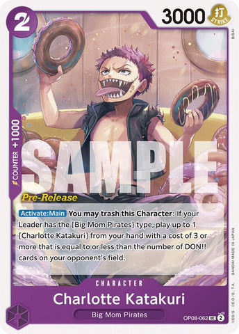 Charlotte Katakuri (OP08-062) [Two Legends Pre-Release Cards]