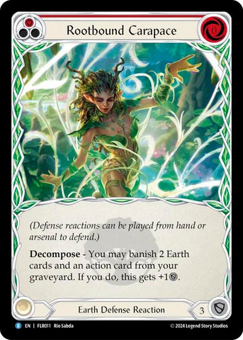 Rootbound Carapace (Red) [FLR011] [Rosetta Florian Blitz Deck]