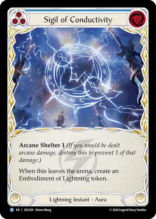 Sigil of Conductivity [OSC024] (Rosetta Oscilio Blitz Deck)