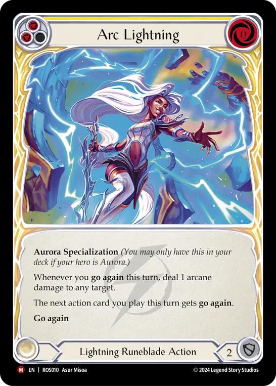 Arc Lightning (Rainbow Foil) (ROS010) [Rosetta]