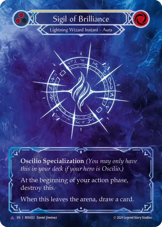 Sigil of Brilliance (Marvel) (Cold Foil) (ROS022) [Rosetta]