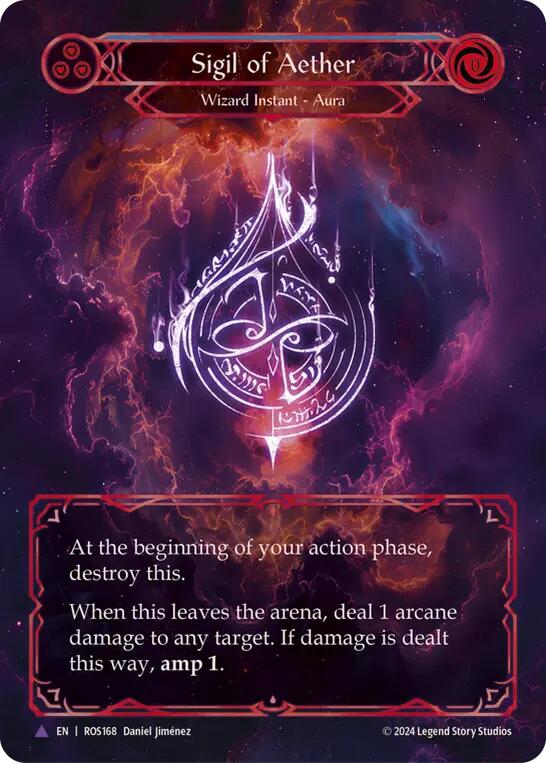 Sigil of Aether (Marvel) (Cold Foil) (ROS168) [Rosetta]