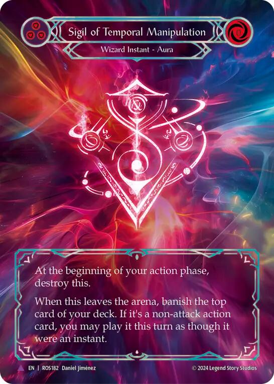 Sigil of Temporal Manipulation (Marvel) (Cold Foil) (ROS182) [Rosetta]