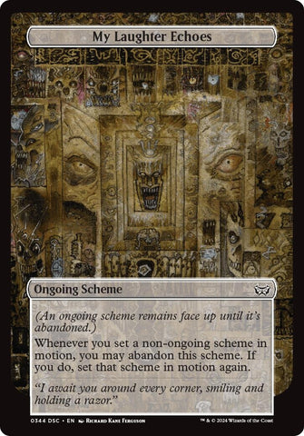 My Laughter Echoes (Full Art) [Duskmourn: Archenemy]