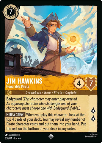 Image for Jim Hawkins (25/204) [Azurite Sea]