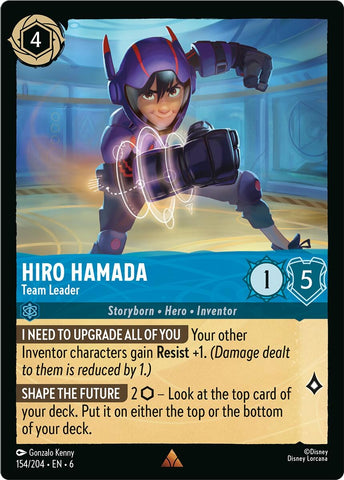 Image for Hiro Hamada (154/204) [Azurite Sea]
