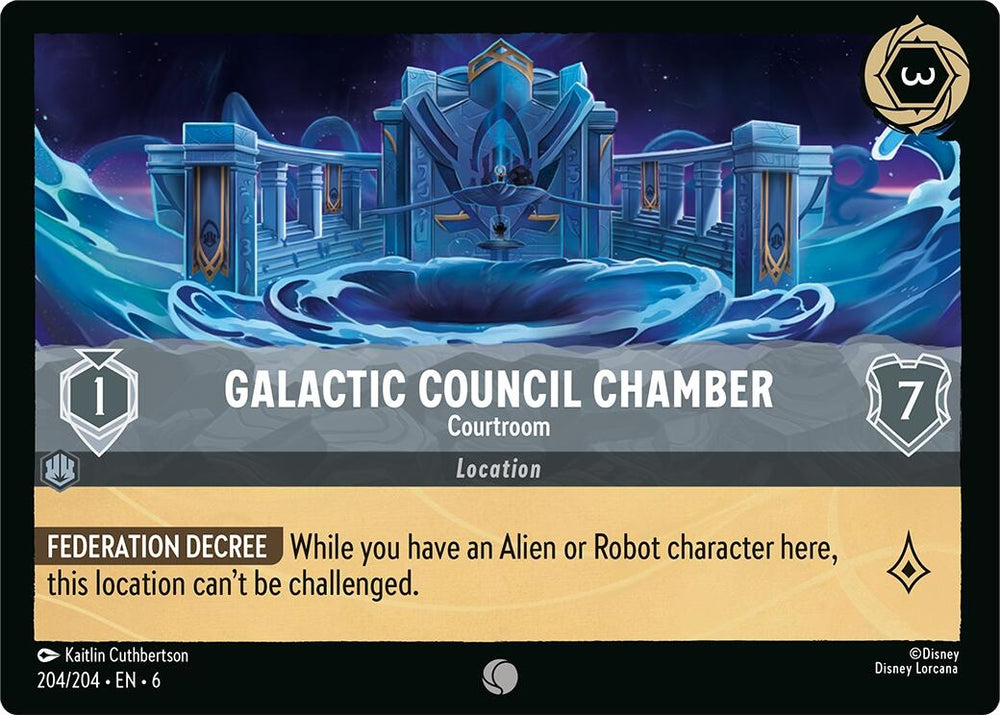 Image for Galactic Council Chamber (204/204) [Azurite Sea]