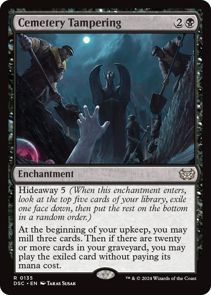 Image for Cemetery Tampering (135) [Commander: Duskmourn: House of Horror] - Magic: The Gathering