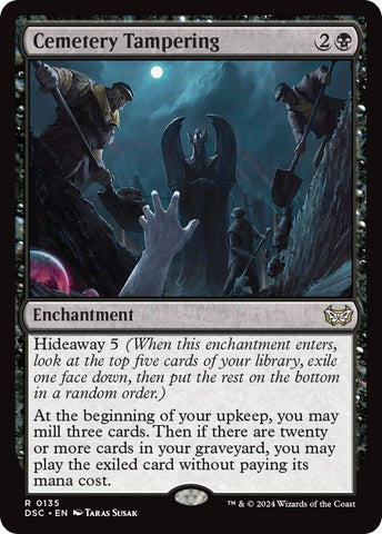 Image for Cemetery Tampering (135) [Commander: Duskmourn: House of Horror] - Magic: The Gathering