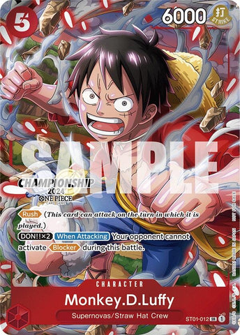 Monkey.D.Luffy (CS 2024 Celebration Pack) [One Piece Promotion Cards]