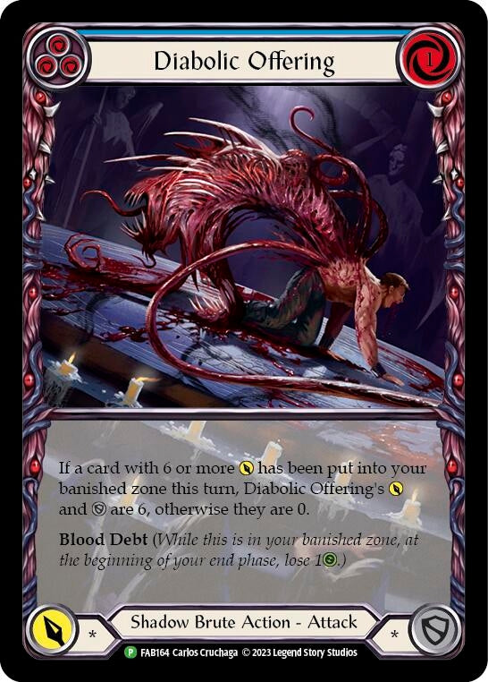 Diabolic Offering [FAB164] (Promo) Rainbow Foil
