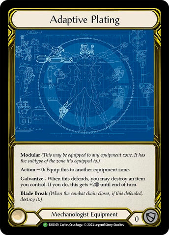 Adaptive Plating [FAB169] (Promo) Cold Foil