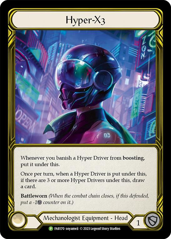 Hyper-X3 [FAB170] (Promo) Cold Foil