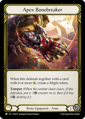 Apex Bonebreaker [FAB179] (Promo) Cold Foil
