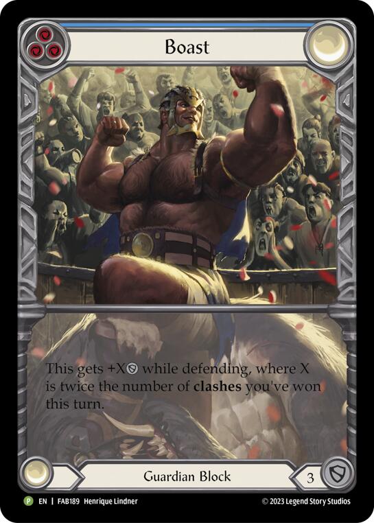 Boast [FAB189] (Promo) Rainbow Foil