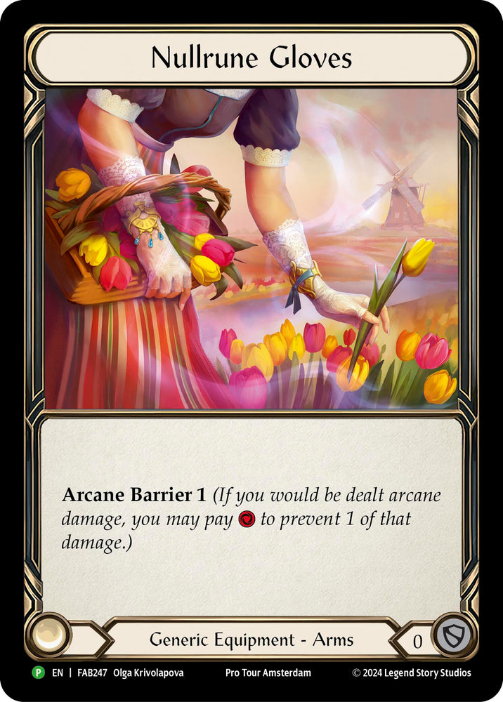 Nullrune Gloves [FAB247] (Promo) Rainbow Foil